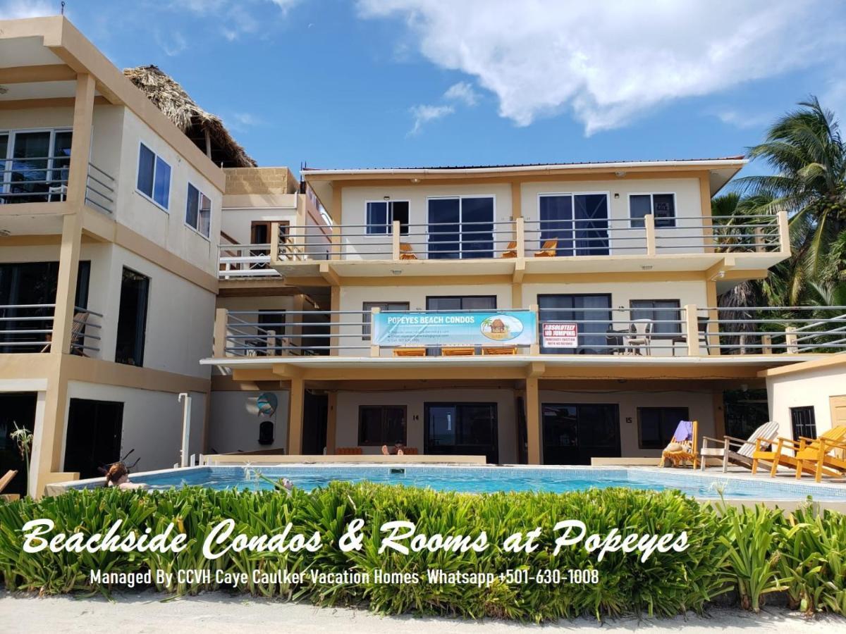 Beach Club Budget Rooms At Popeyes Caye Caulker Luaran gambar
