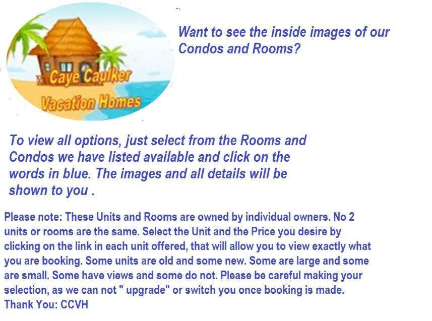 Beach Club Budget Rooms At Popeyes Caye Caulker Luaran gambar