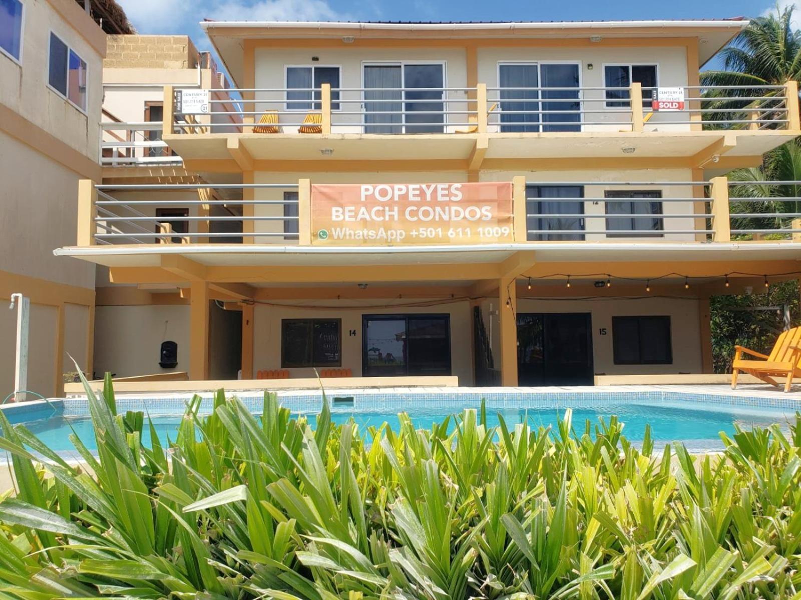 Beach Club Budget Rooms At Popeyes Caye Caulker Luaran gambar